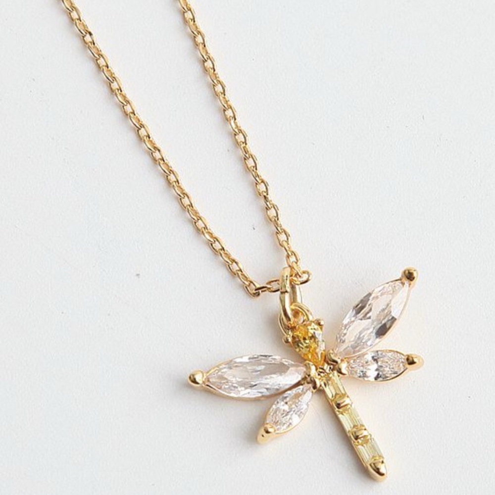 Kate Spade Greenhouse Dragonfly Mini Pendant